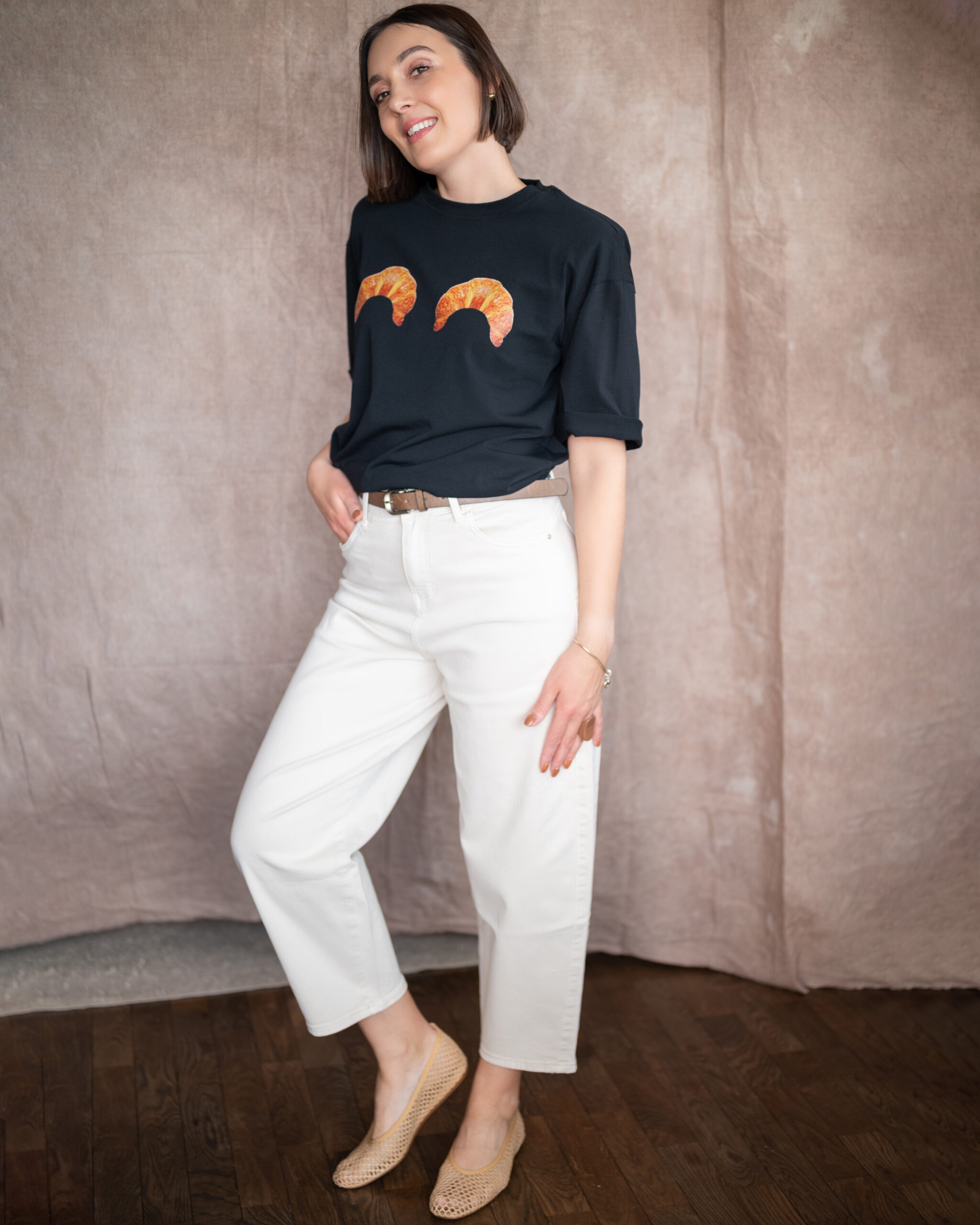 T-shirt Mila czarny - obrazek 3