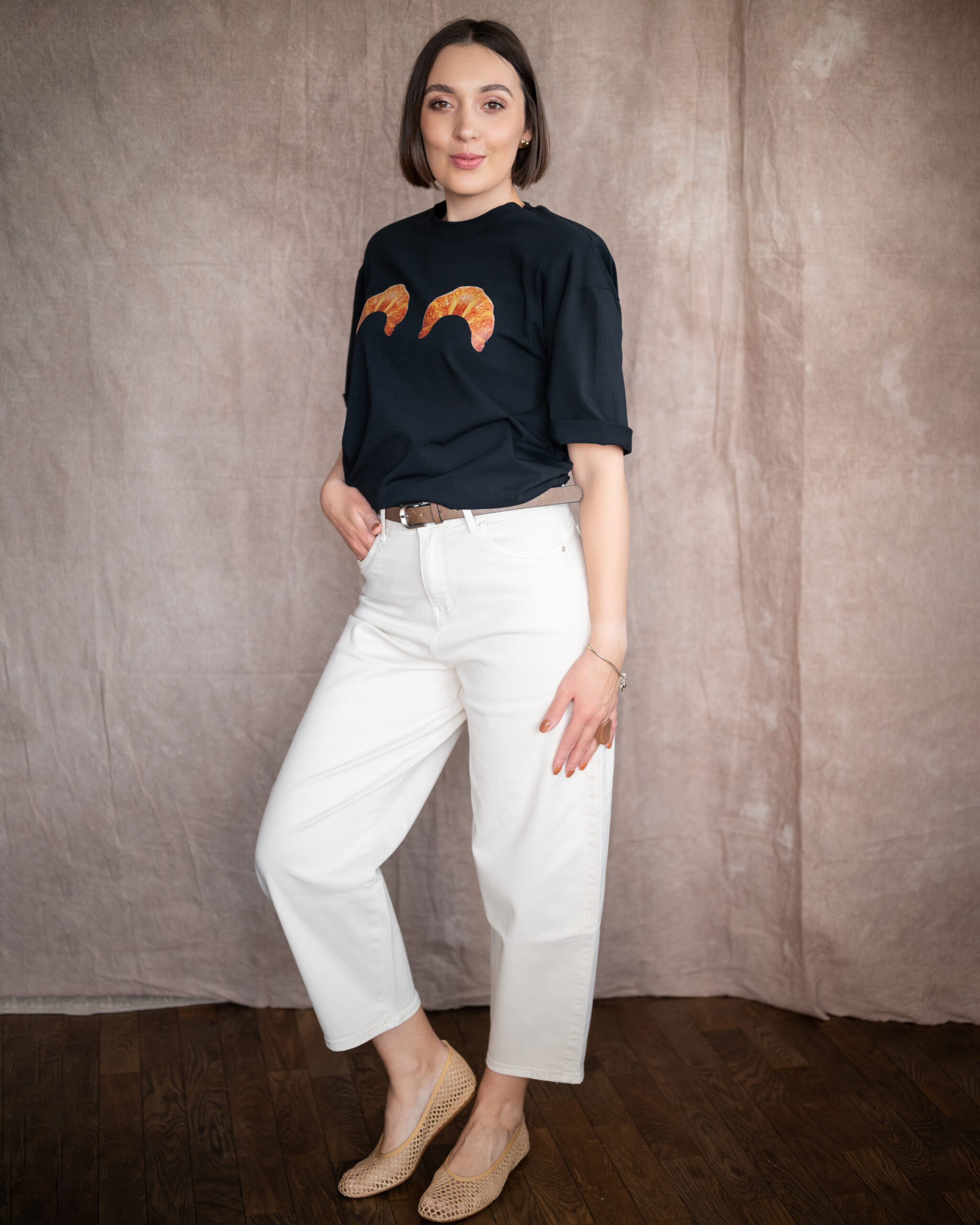 T-shirt Mila czarny - obrazek 2