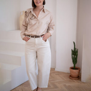 Koszula Rose beżowa