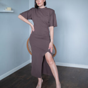 Sukienka Gabriele czekoladowa