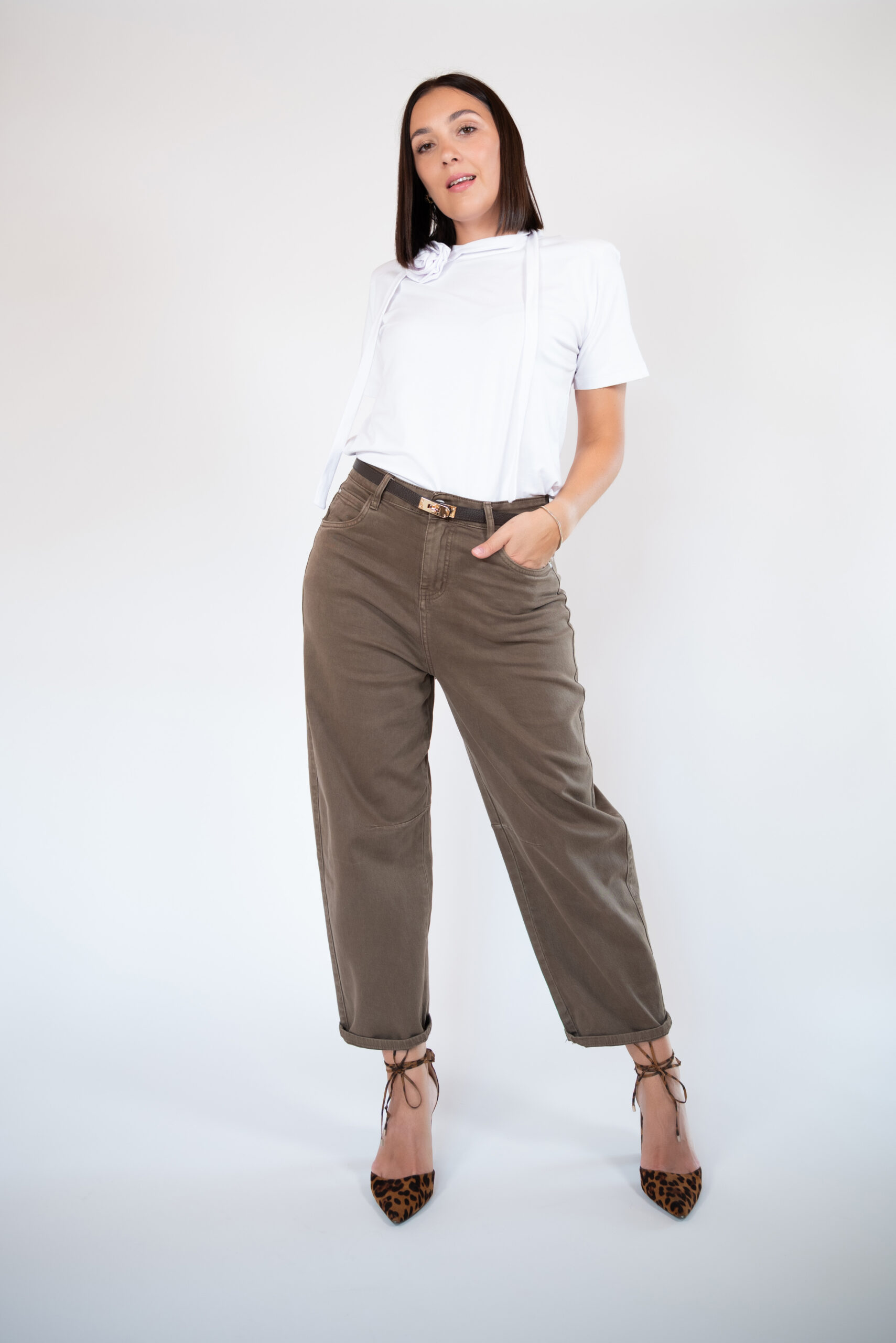 T-shirt ROSA biały - obrazek 8