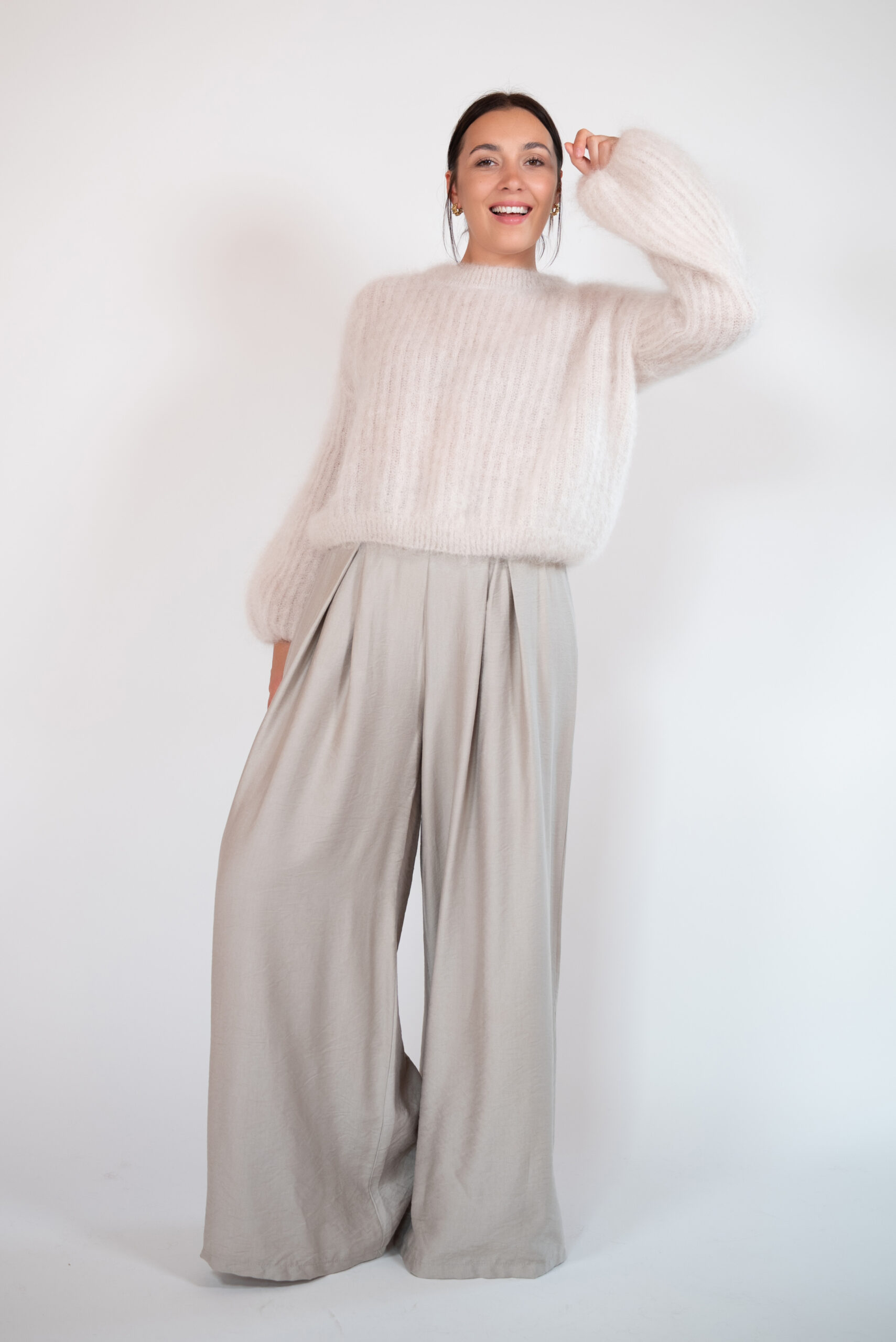 Sweter ABBY kremowy - obrazek 5