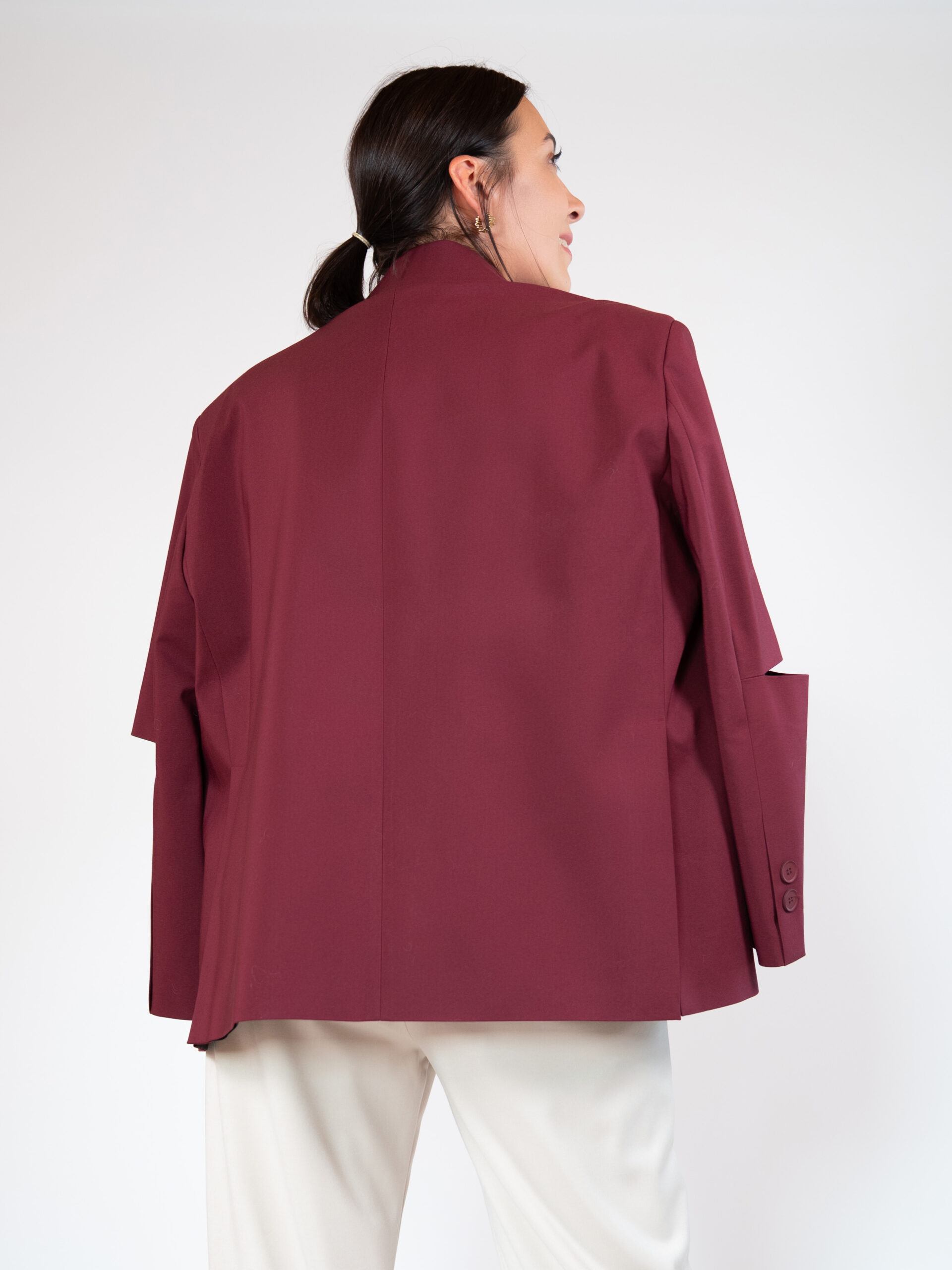 Marynarka LISA bordowa - obrazek 6