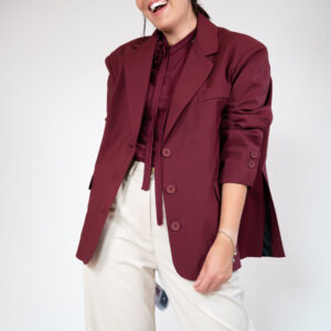 Marynarka LISA bordowa