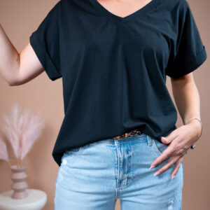 T-shirt Isabelle czarny