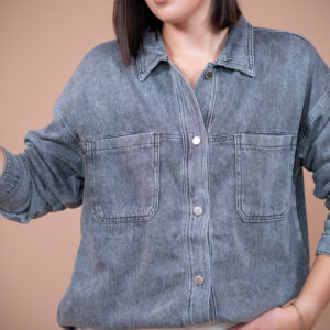 Koszula jeansowa Nika czarna