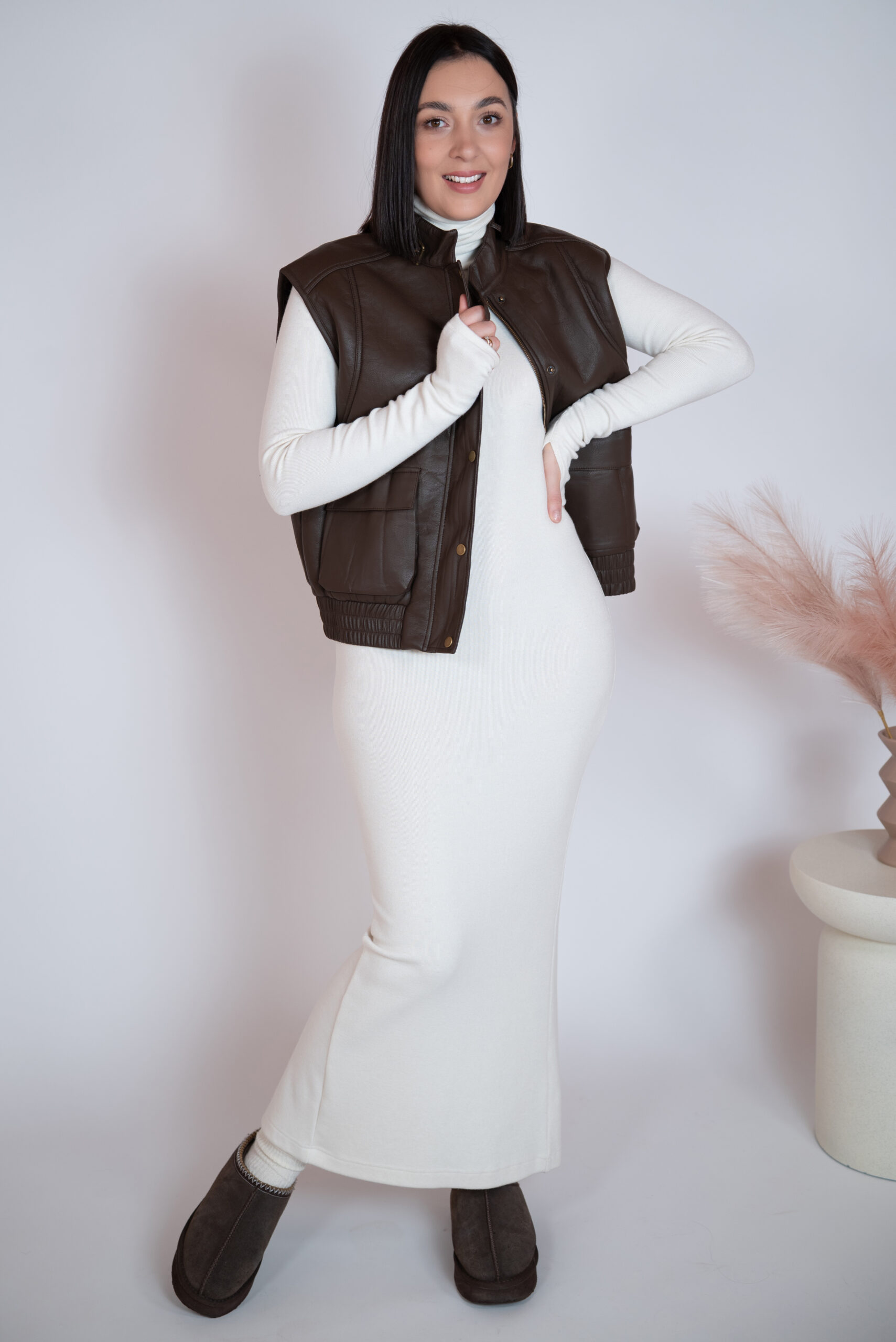 Sukienka Cream - obrazek 16