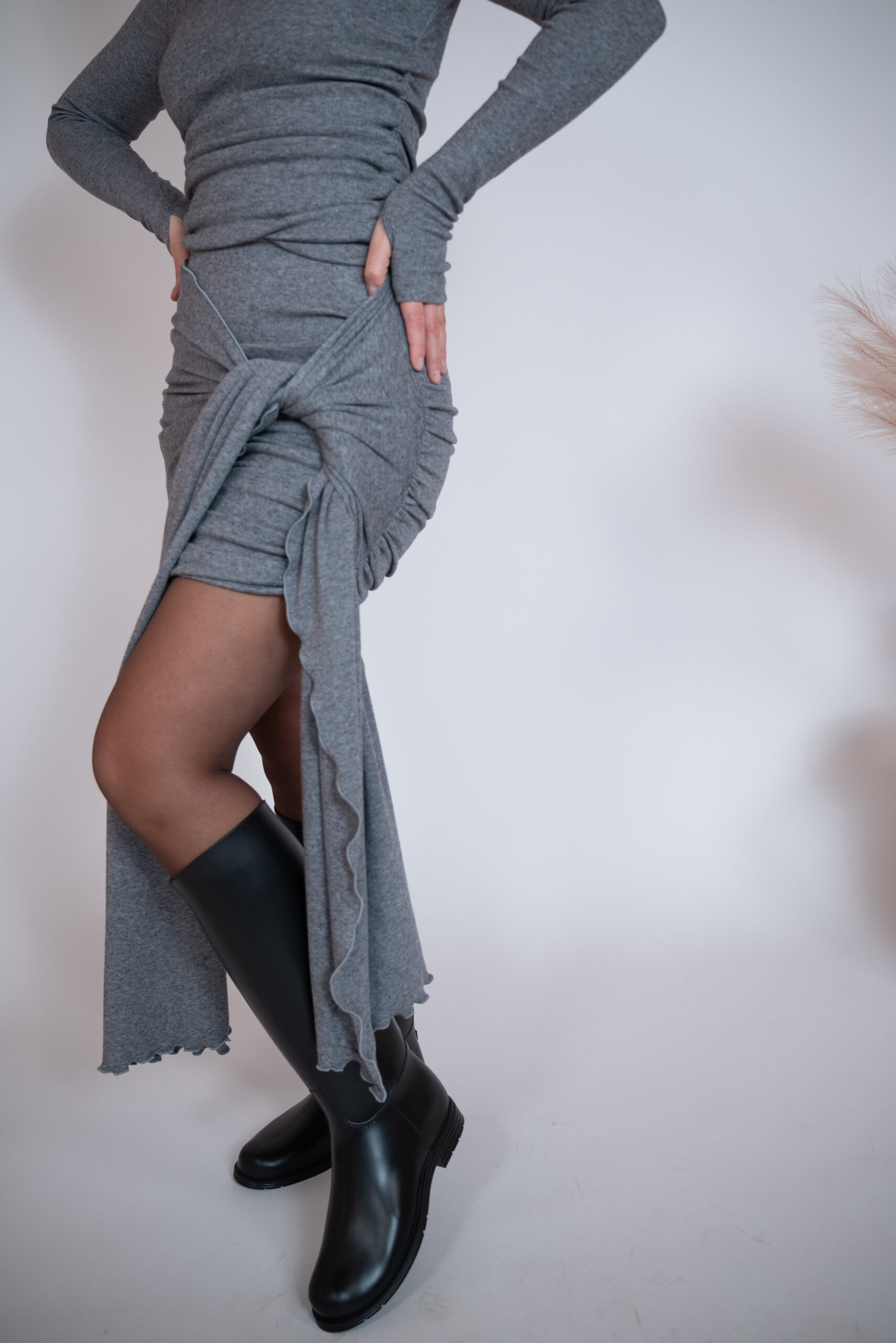 Spódniczka Aria szara - obrazek 16