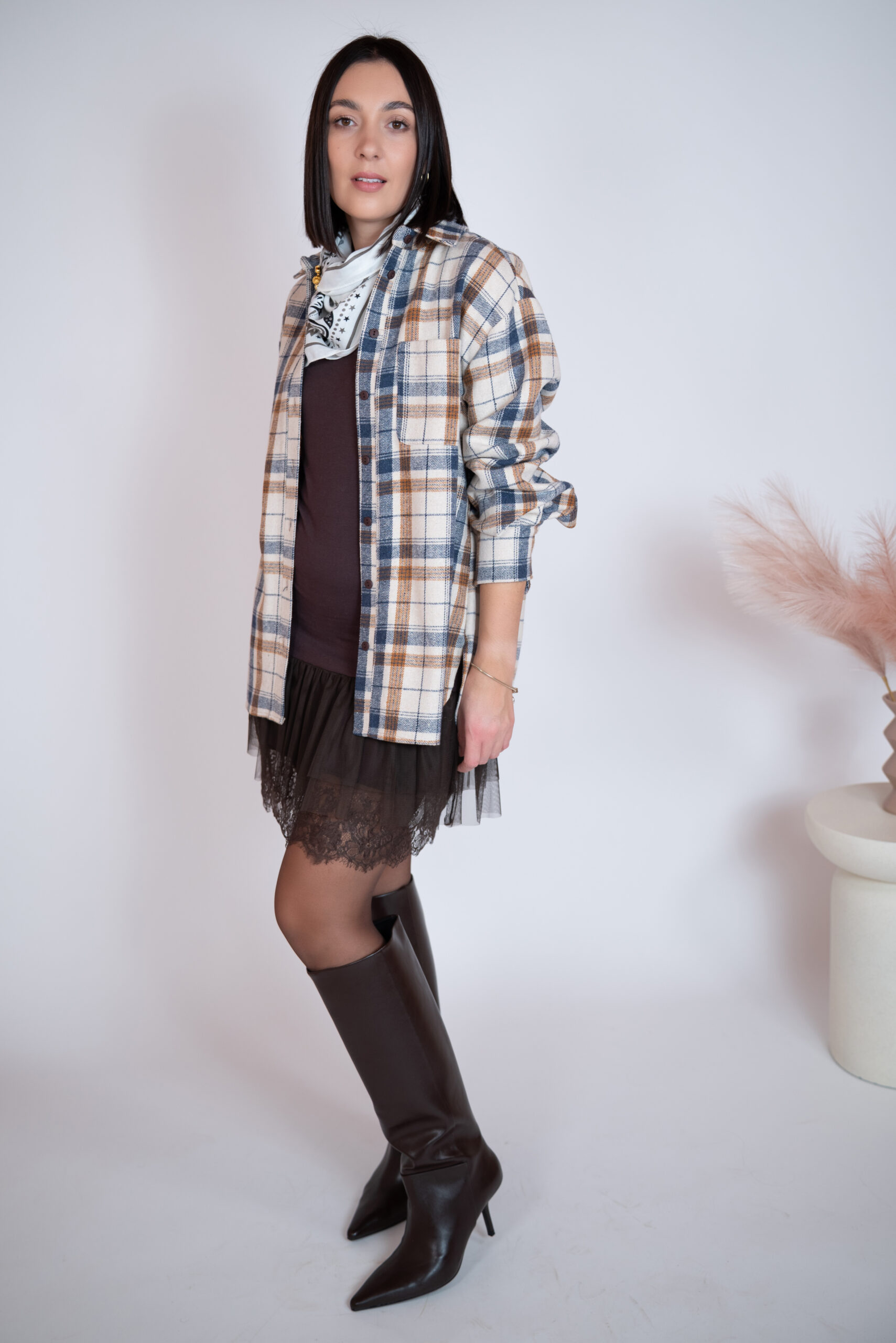 Sukienka Dream czekoladowa - obrazek 12