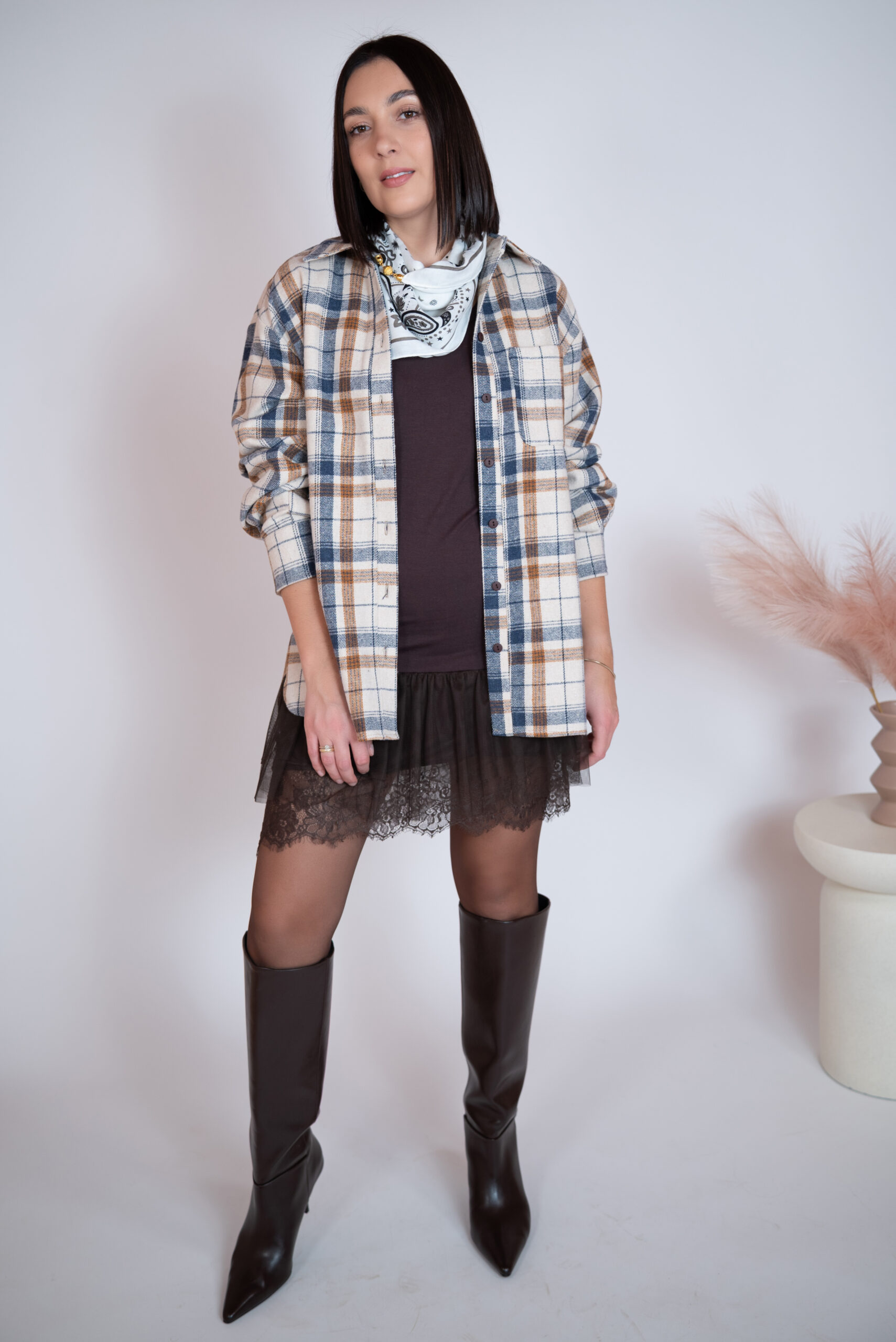 Sukienka Dream czekoladowa - obrazek 11