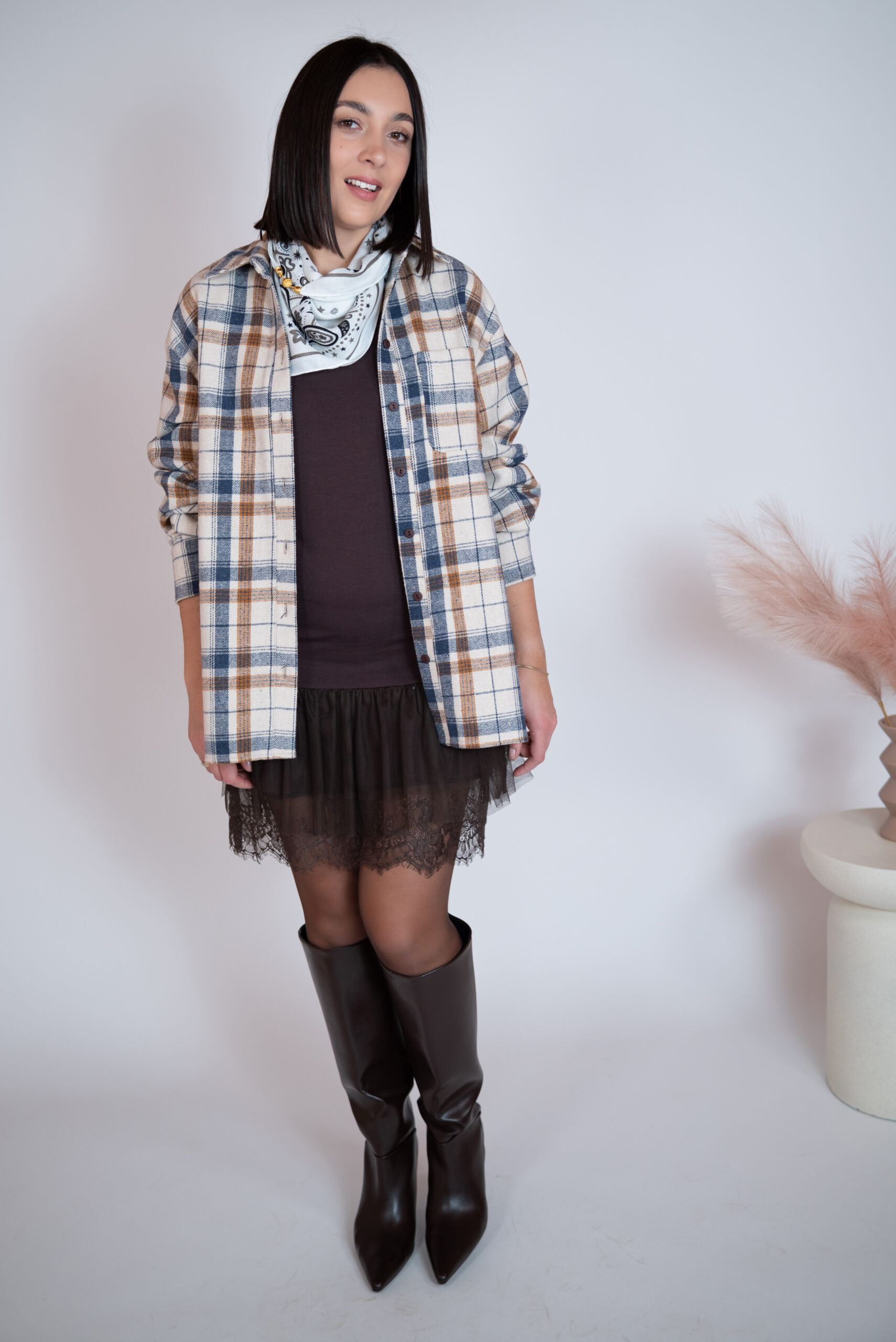 Sukienka Dream czekoladowa - obrazek 9