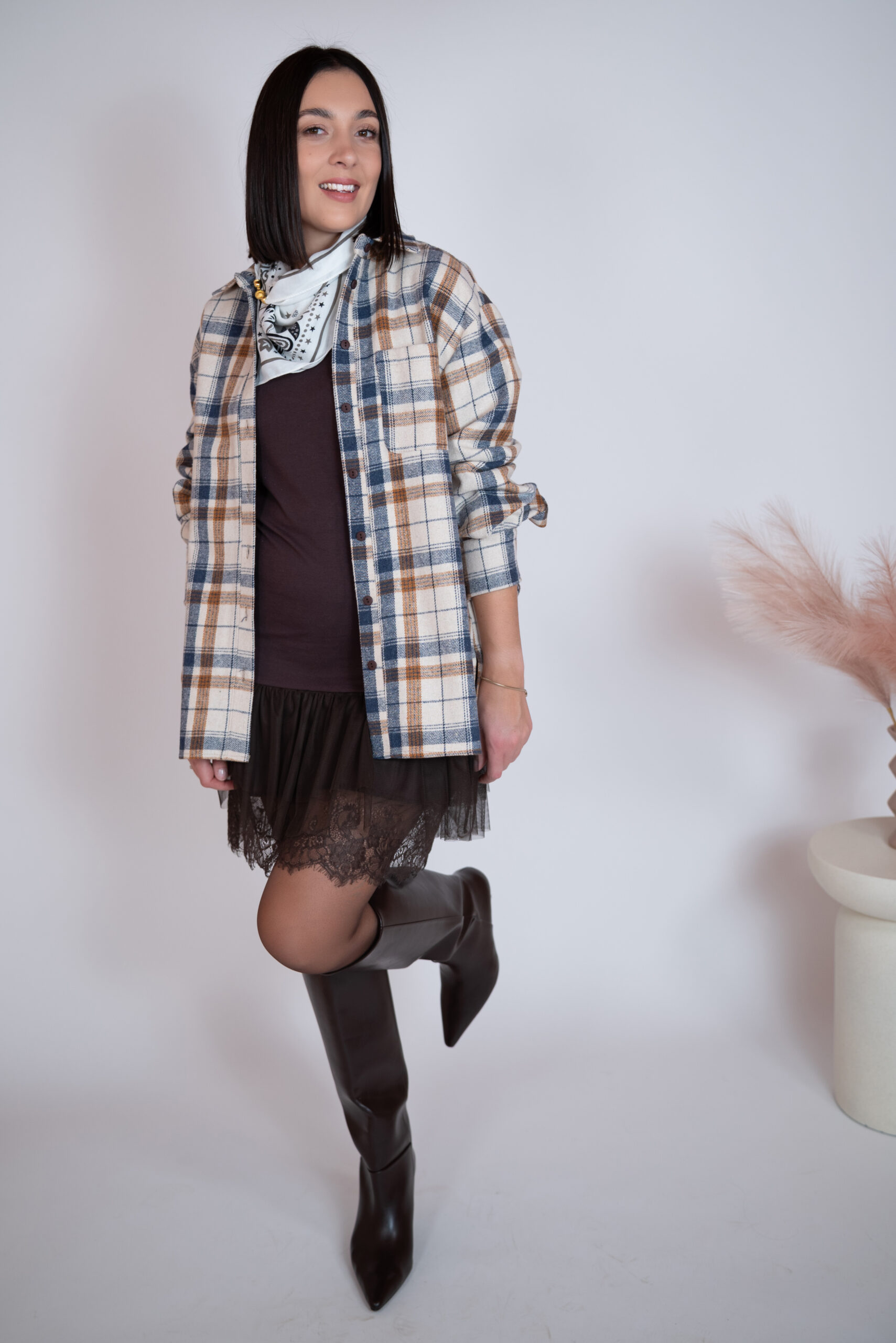 Sukienka Dream czekoladowa - obrazek 8