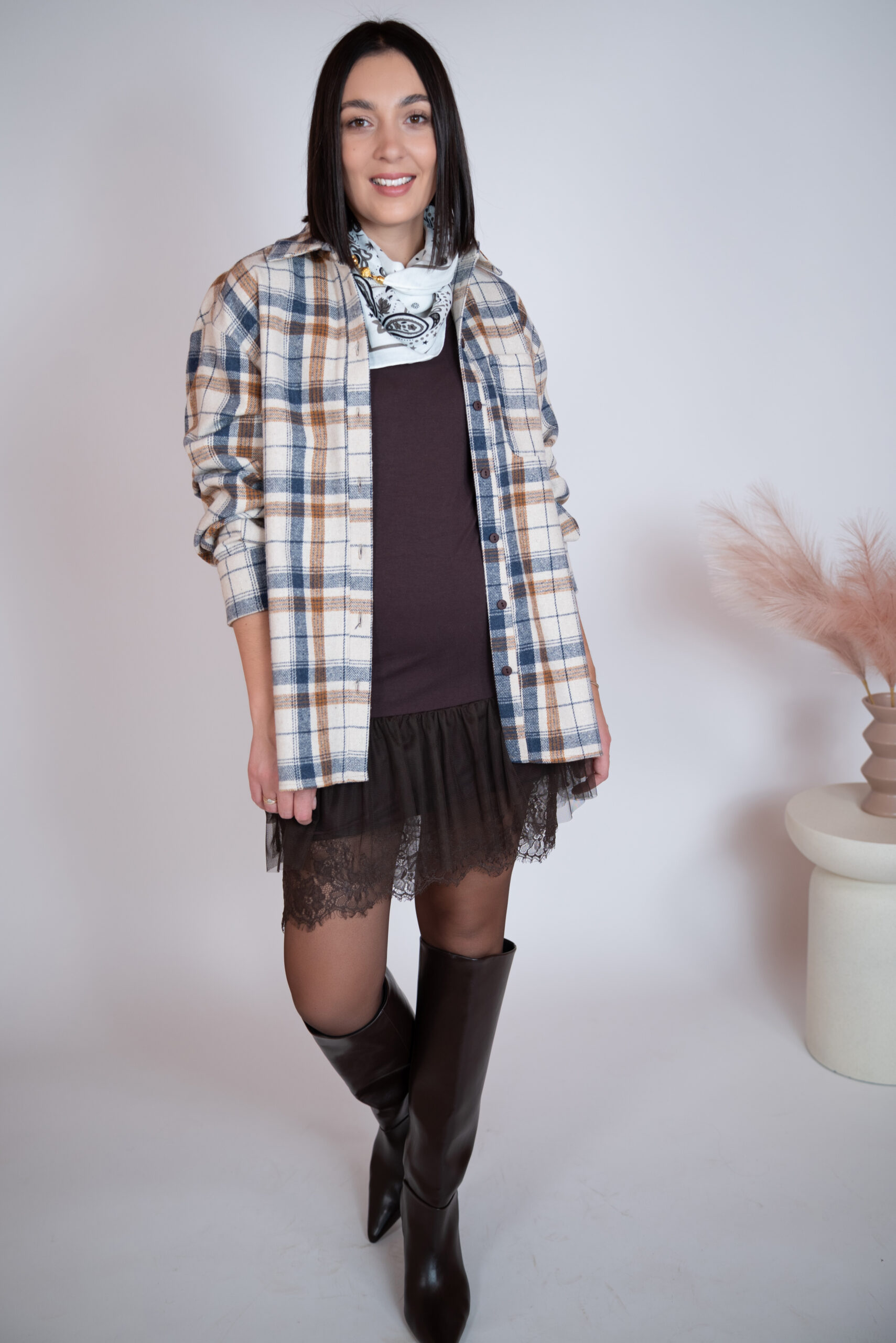 Sukienka Dream czekoladowa - obrazek 7