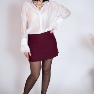 Spódniczko- spodnie Amara bordowe