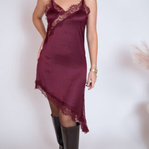 Sukienka Muse bordowa