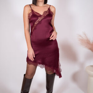 Sukienka Muse bordowa