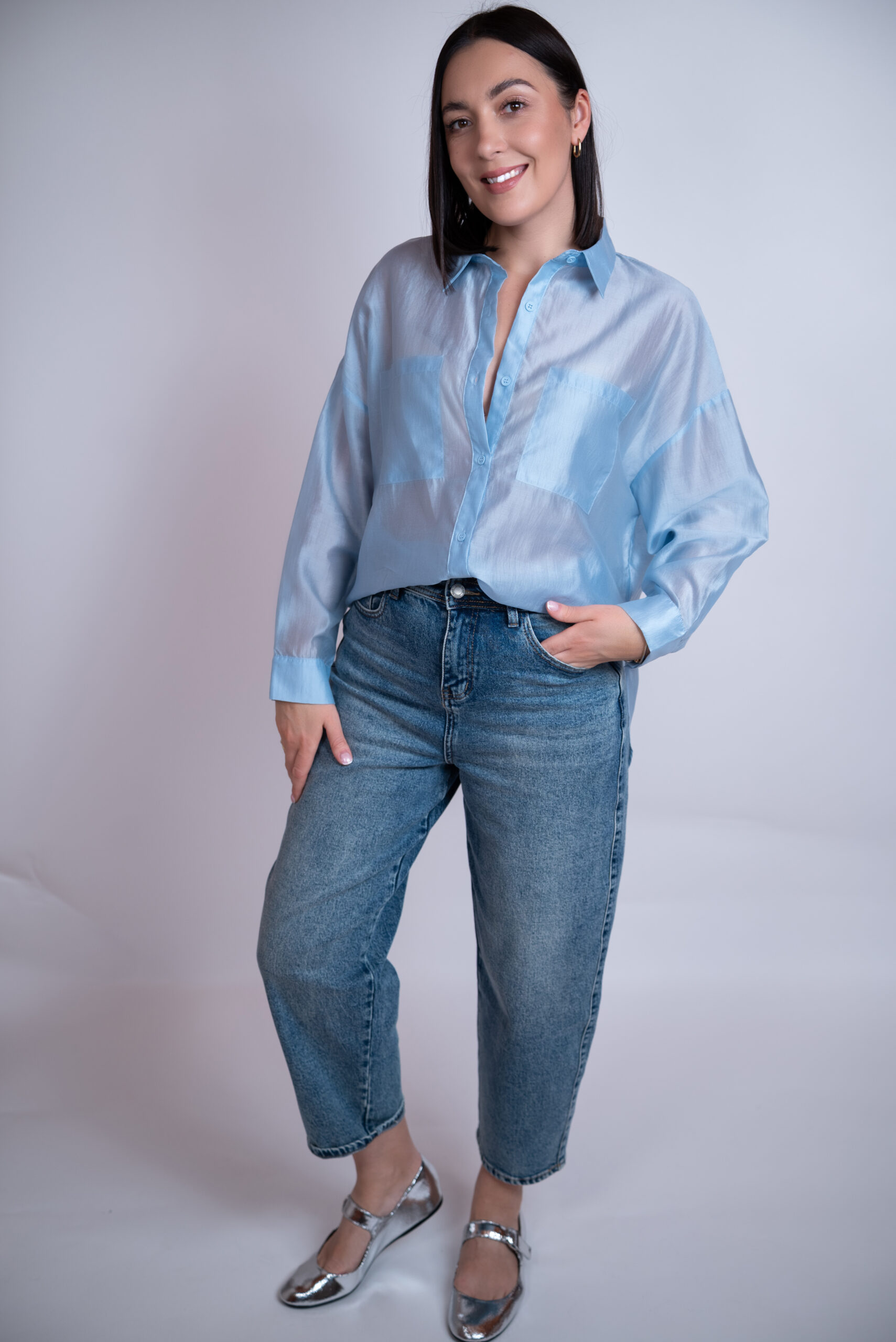 Koszula Susan błękitna - obrazek 5