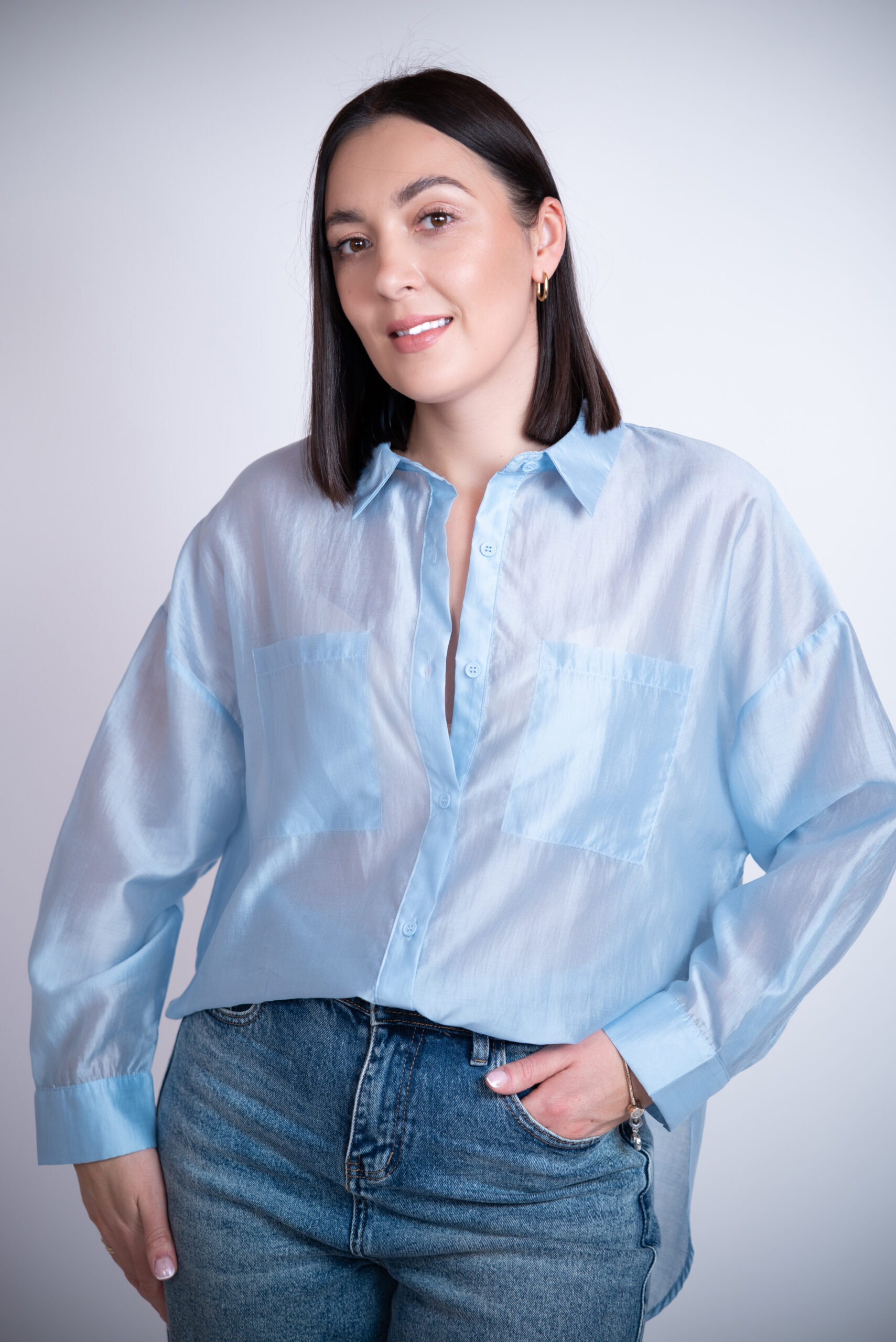 Koszula Susan błękitna - obrazek 7