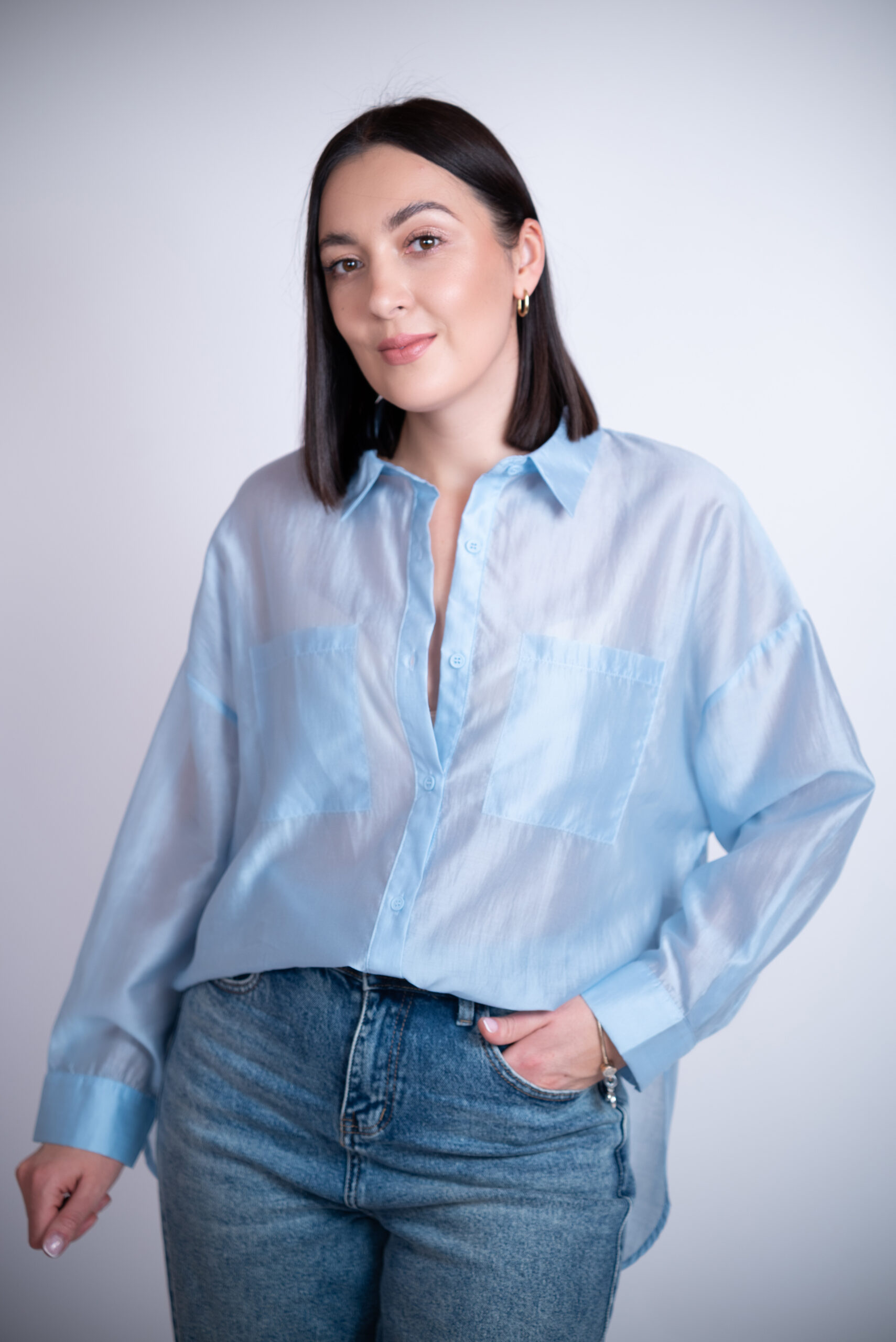 Koszula Susan błękitna - obrazek 8