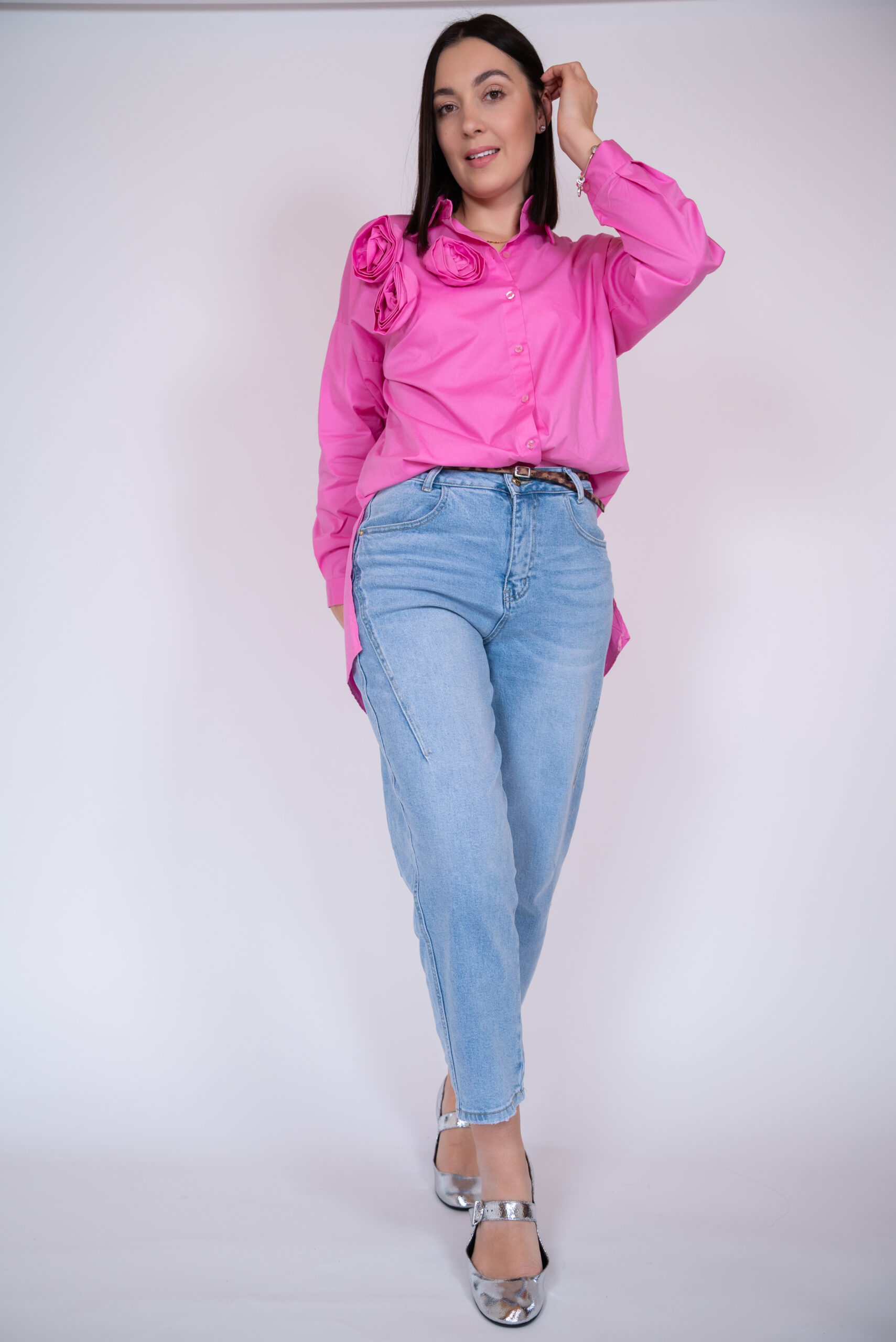 Koszula Rose fuksjowa - obrazek 3