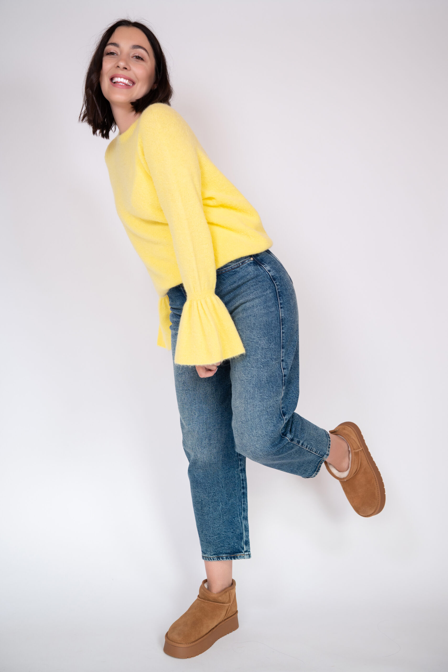 Sweter Kate żółty - obrazek 6