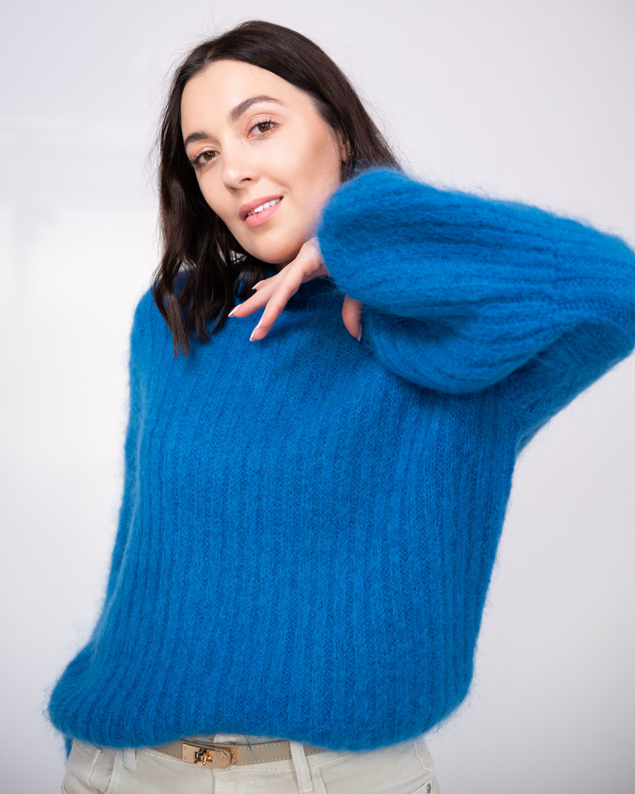 Sweter ABBY chabrowy - obrazek 4