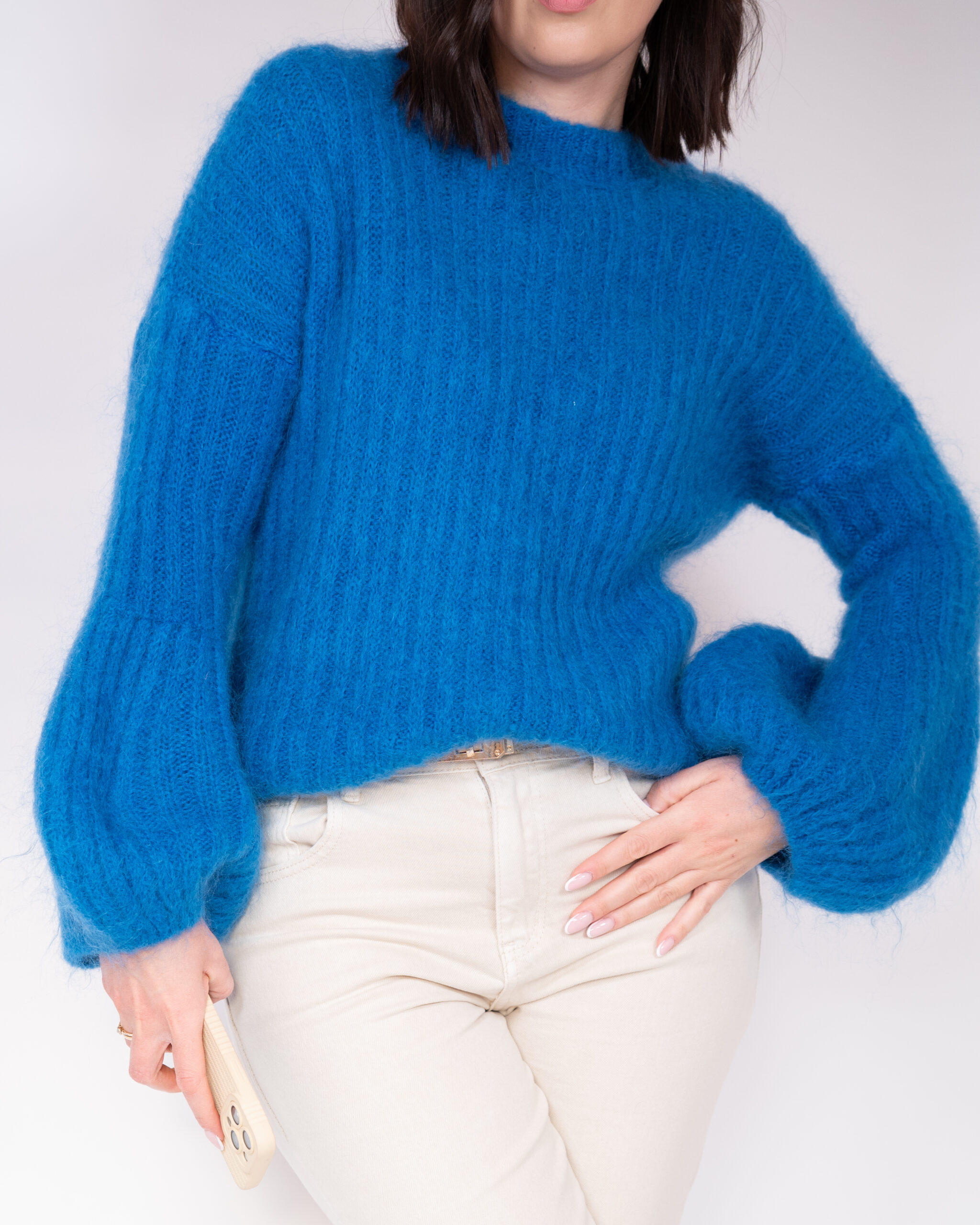 Sweter ABBY chabrowy - obrazek 2