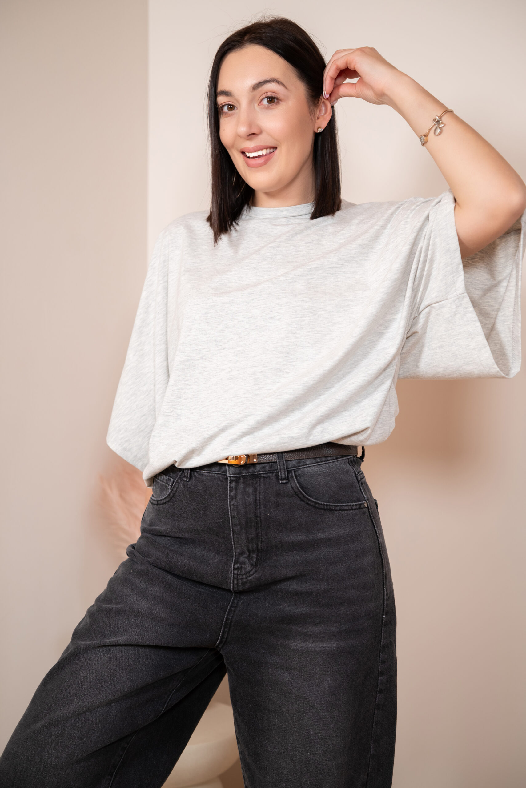 T-shirt Rosalie szary - obrazek 3