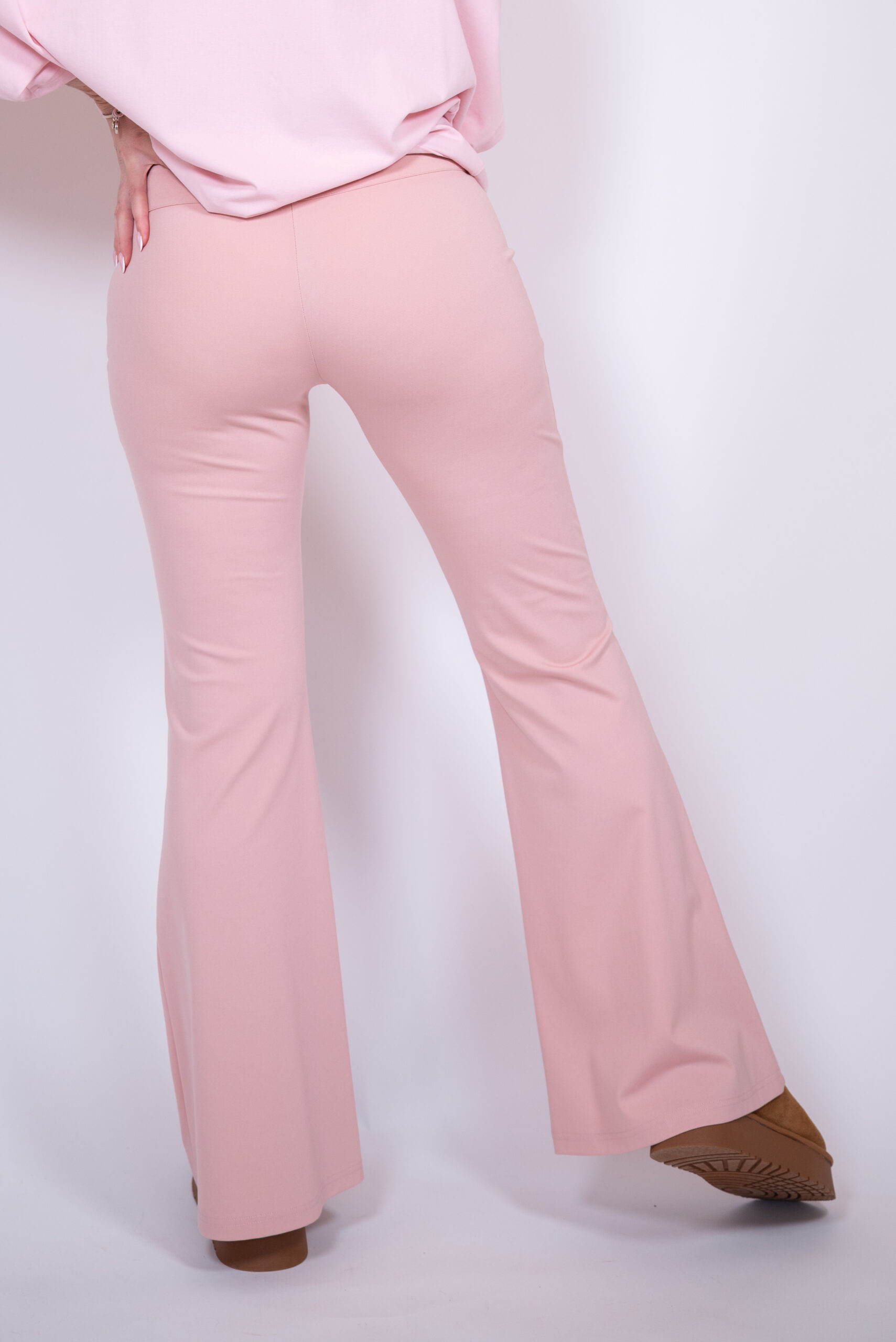 Spodnie Lady pudrowy róż - obrazek 7