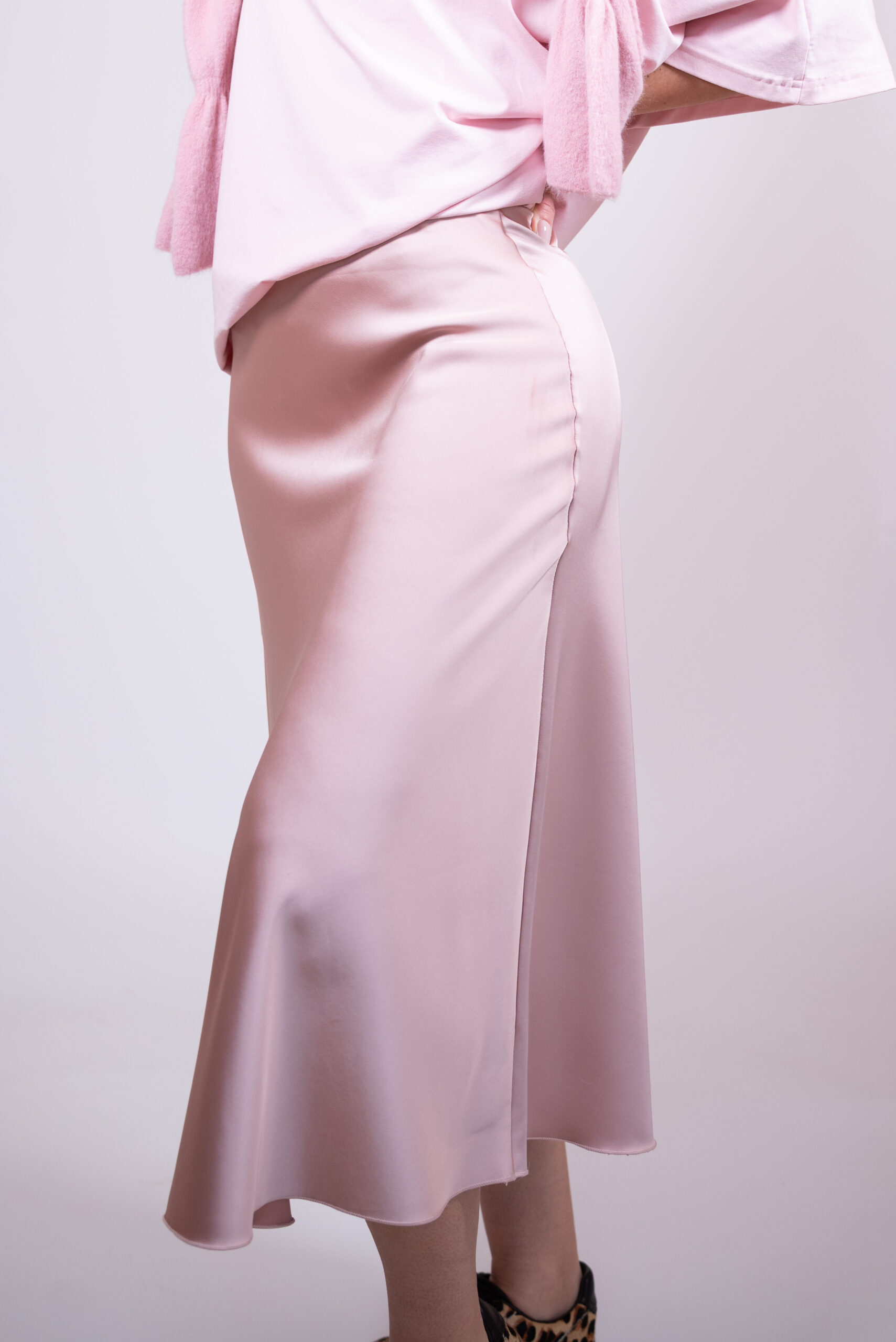Spódnica Sana pudrowy róż - obrazek 7