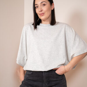 T-shirt Rosalie szary