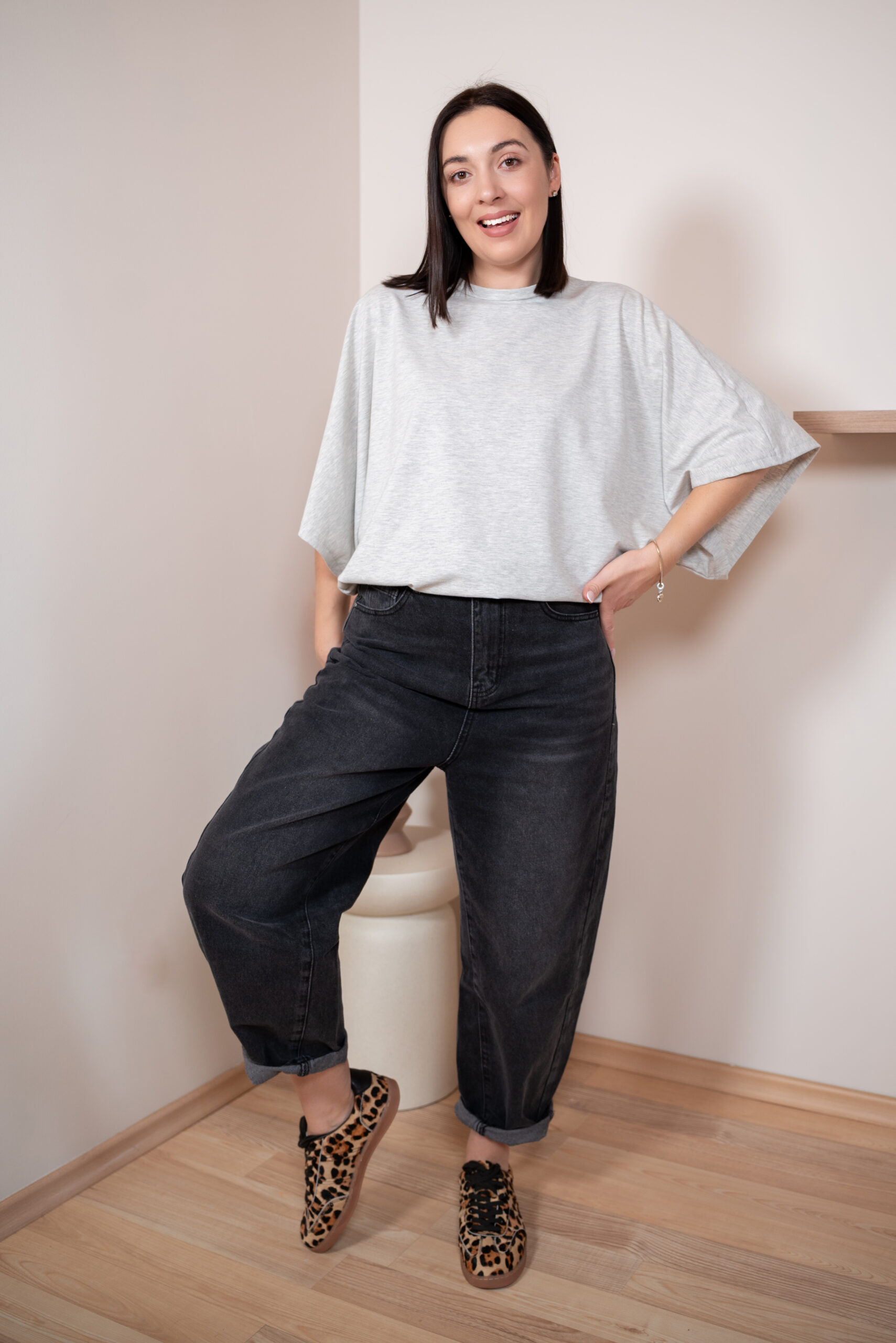 T-shirt Rosalie szary - obrazek 5