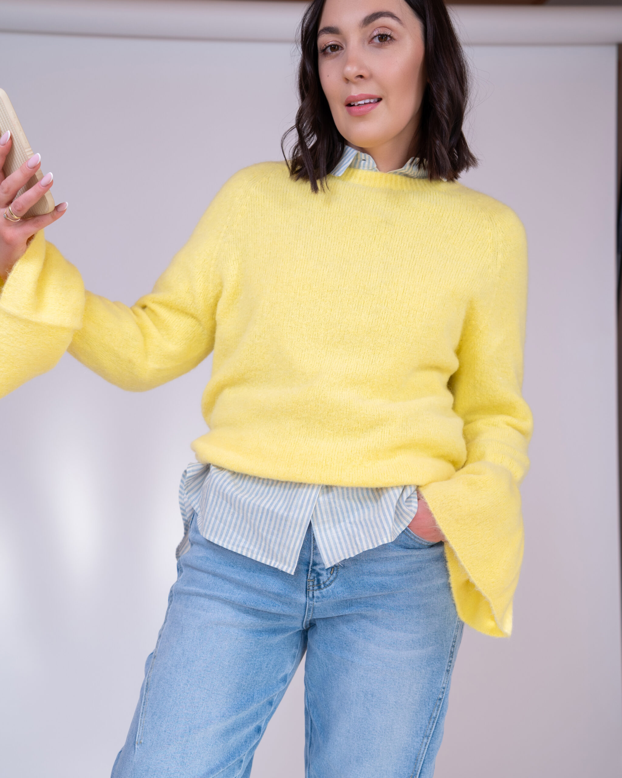 Sweter Kate żółty - obrazek 7