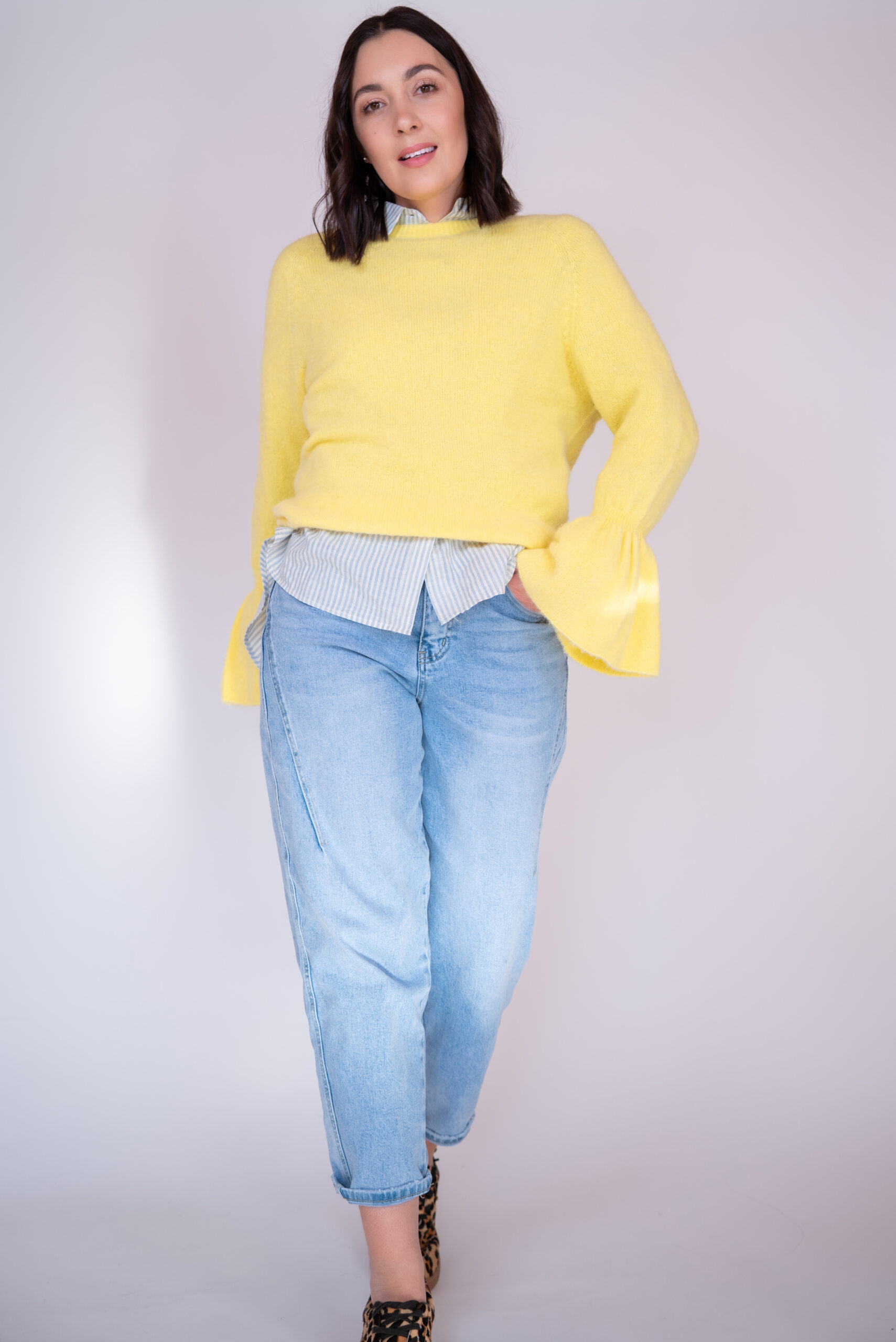 Sweter Kate żółty - obrazek 9