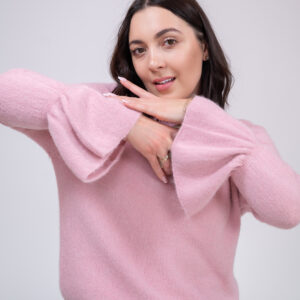 Sweter Kate pudrowy róż