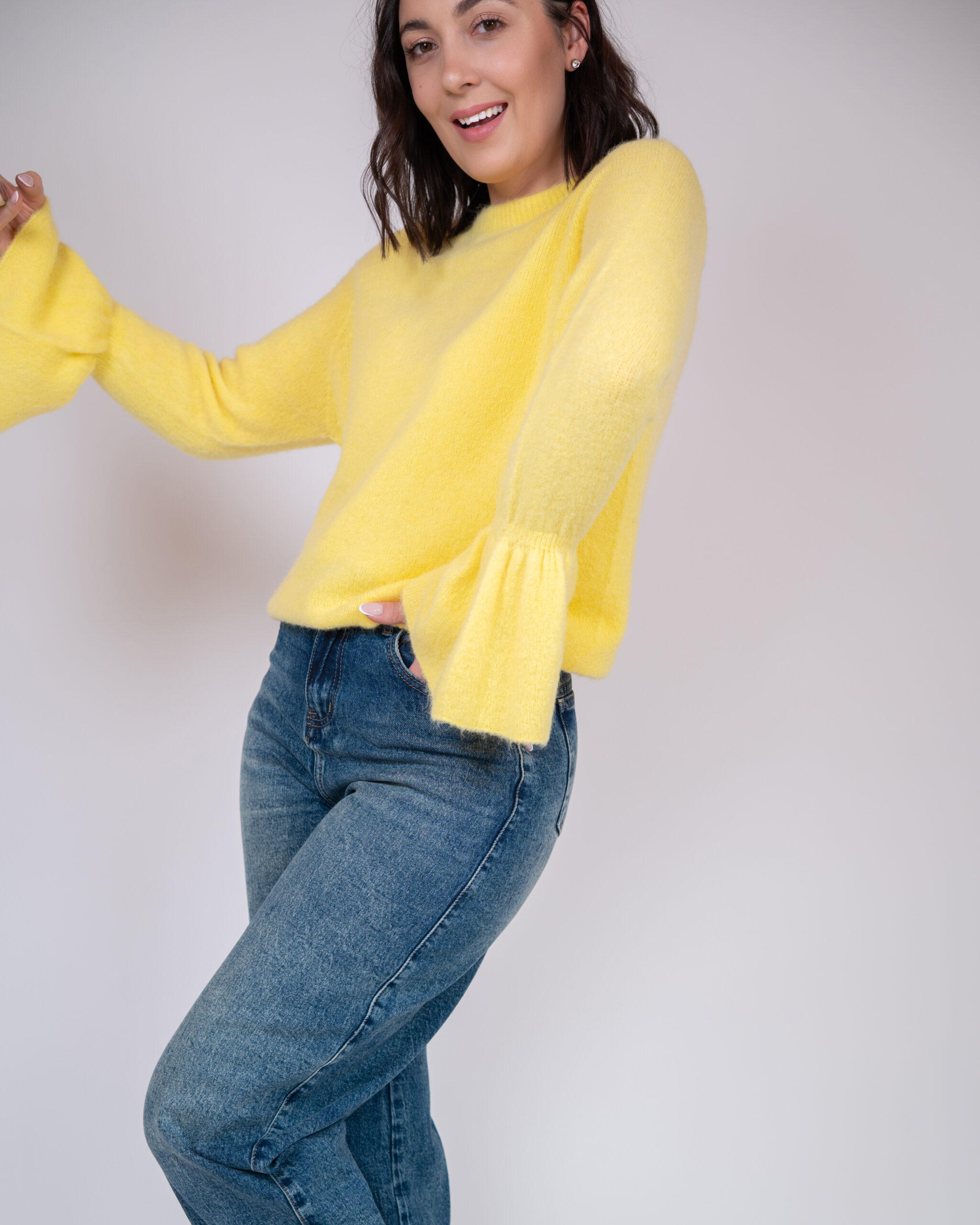 Sweter Kate żółty - obrazek 5