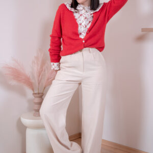 Kardigan Inez koralowy