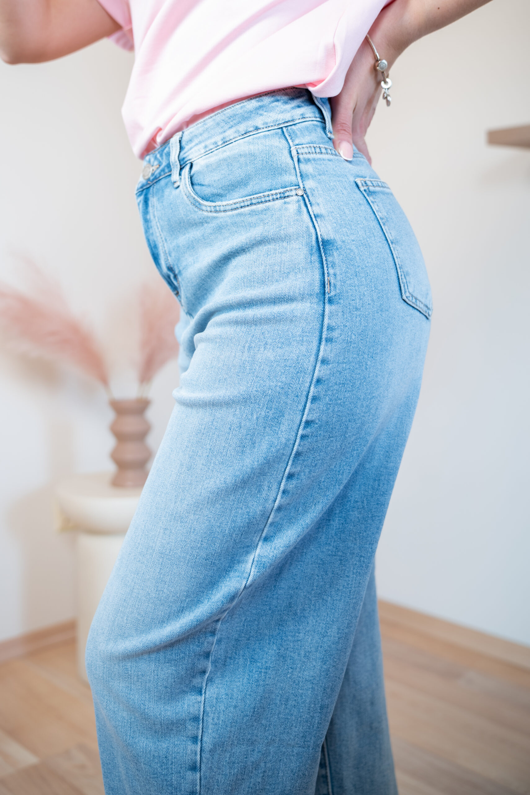 Jeansy Baloon light jeans - obrazek 9